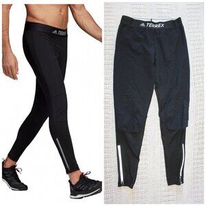 ADIDAS Terrex Agravic Tight Runnings Men's Pants Size 36"/S Elastic waistband